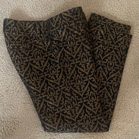 Ann Taylor LOFT Brocade Marisa Ankle Pants - Picture 6 of 8